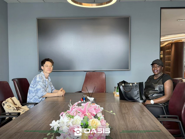 Mali Client Visited OASIS office
